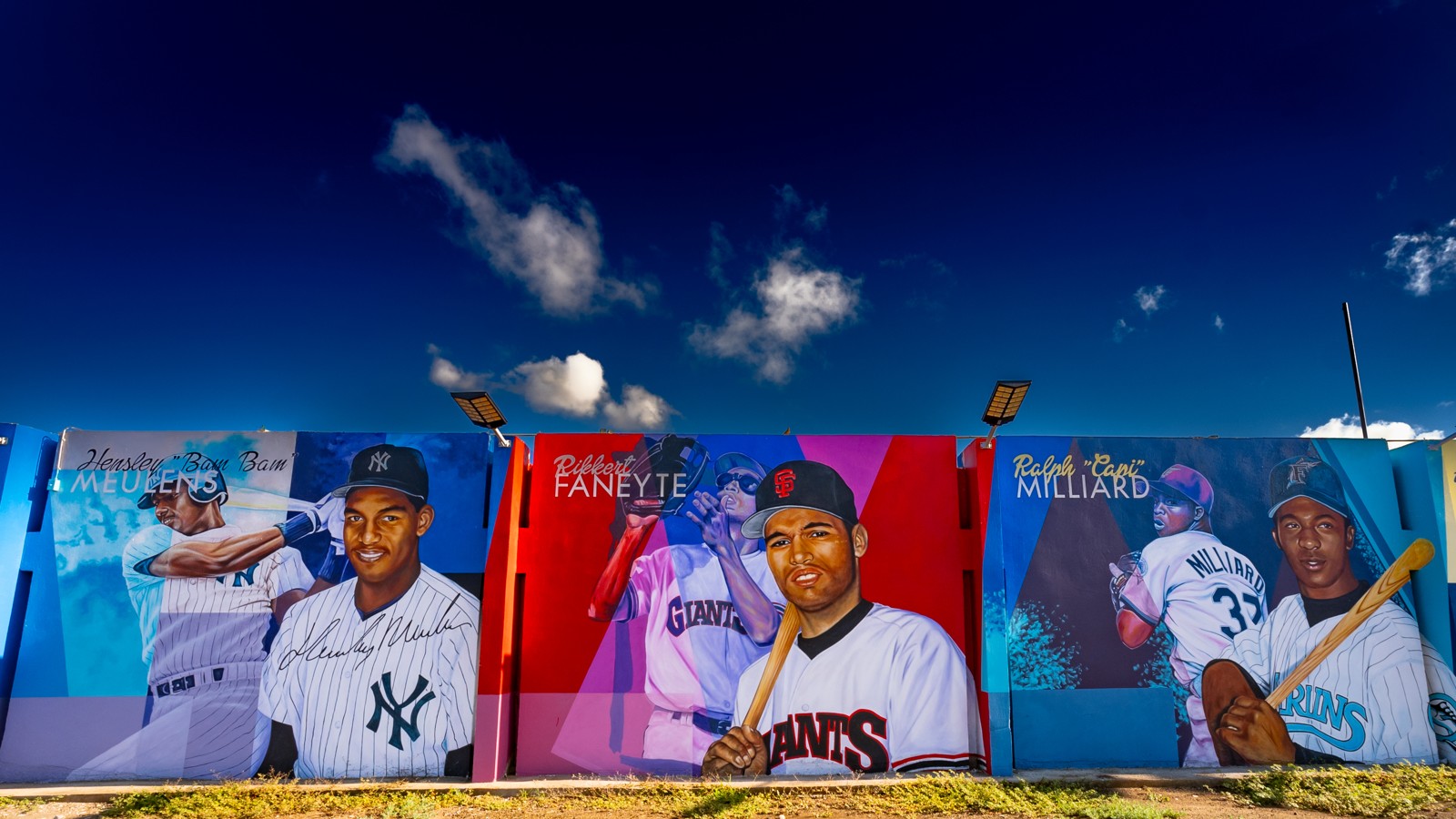 47. Curacao MLB Players Mural - Image 3
