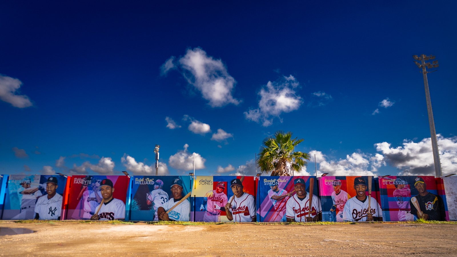 47. Curacao MLB Players Mural - Image 6