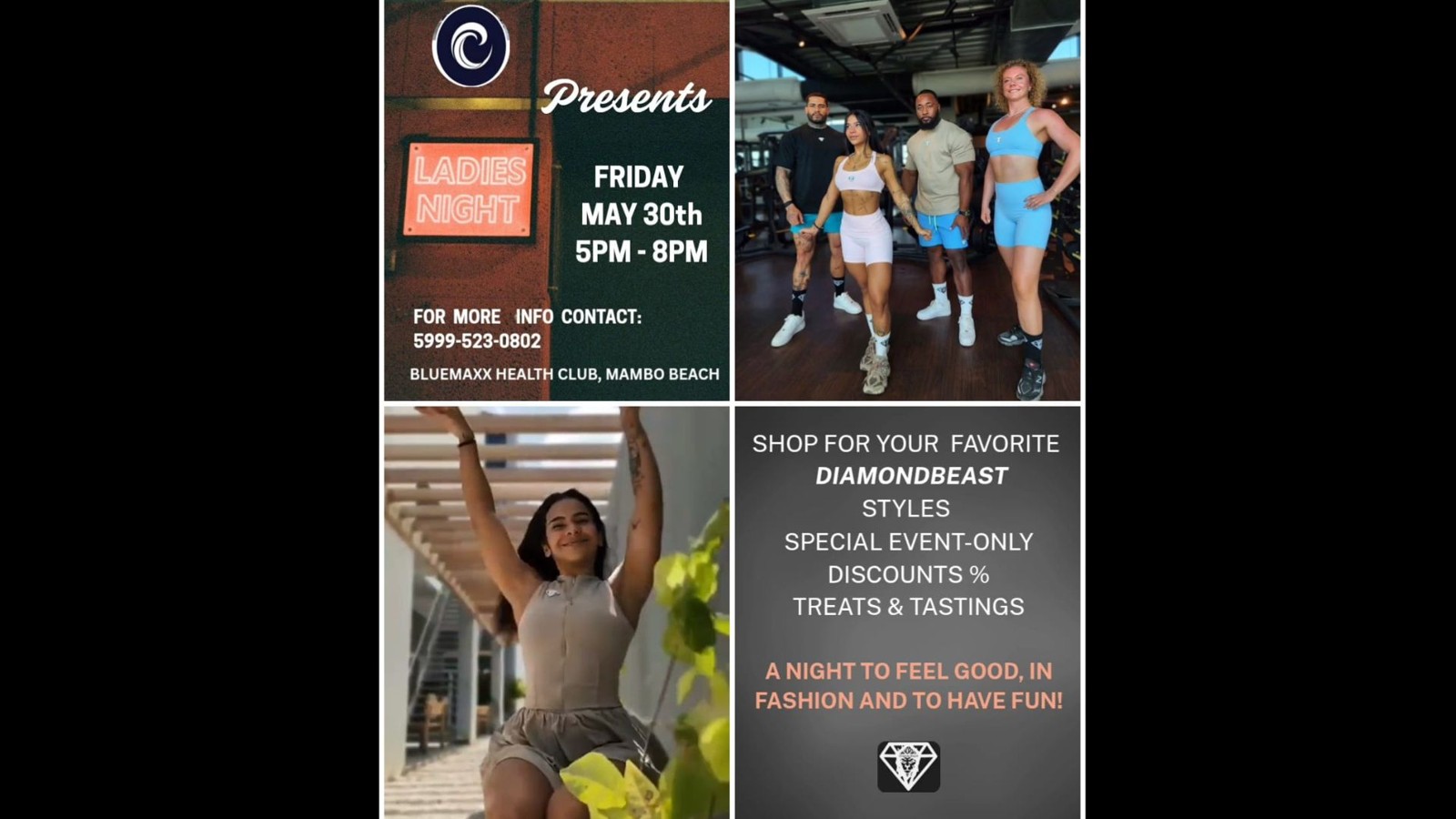 Diamond Beast - Ladies Night at Bluemaxx Health Club! - Image 1
