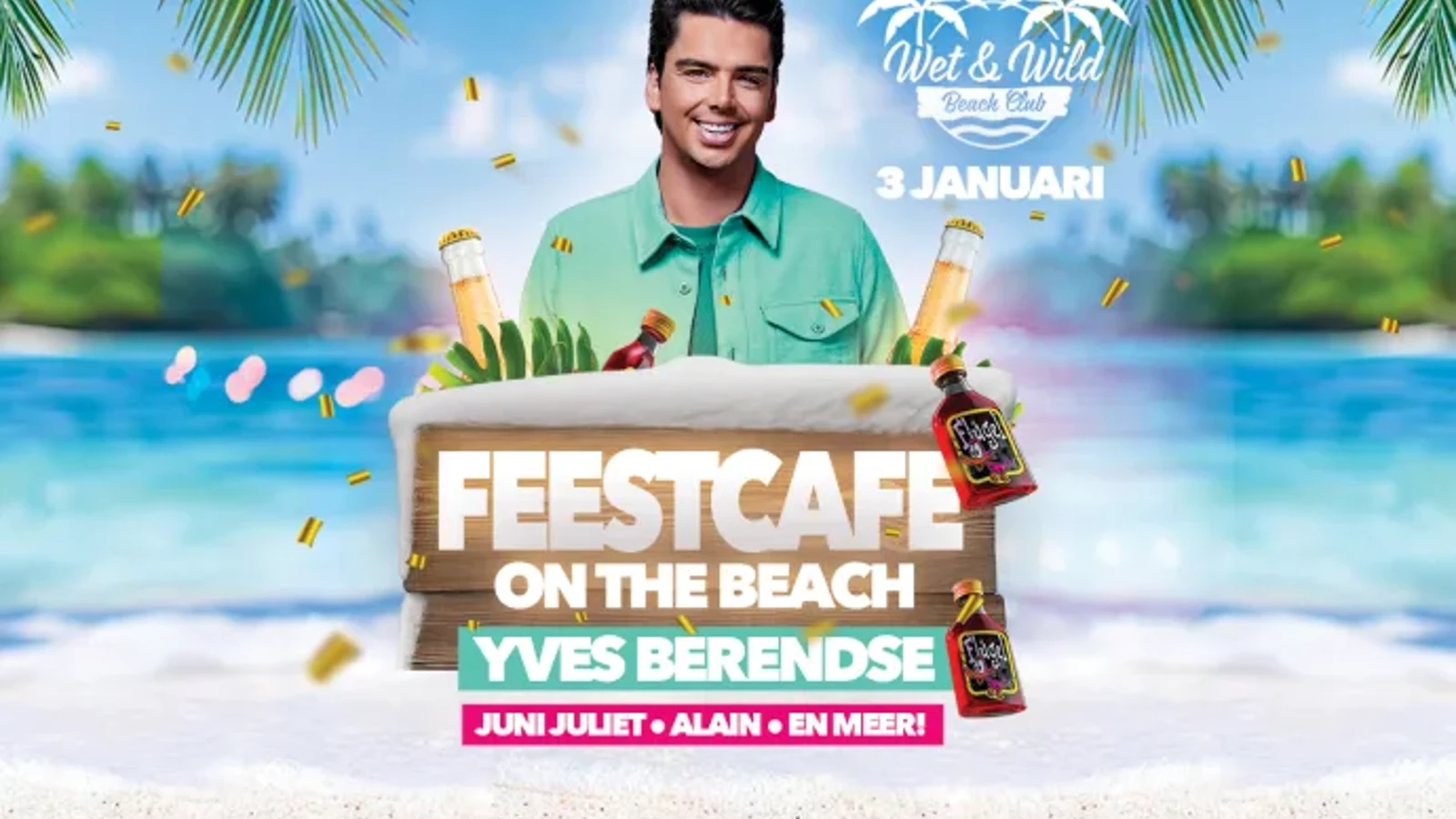 Feestcafe on the Beach -Yves Berendse - Image 1