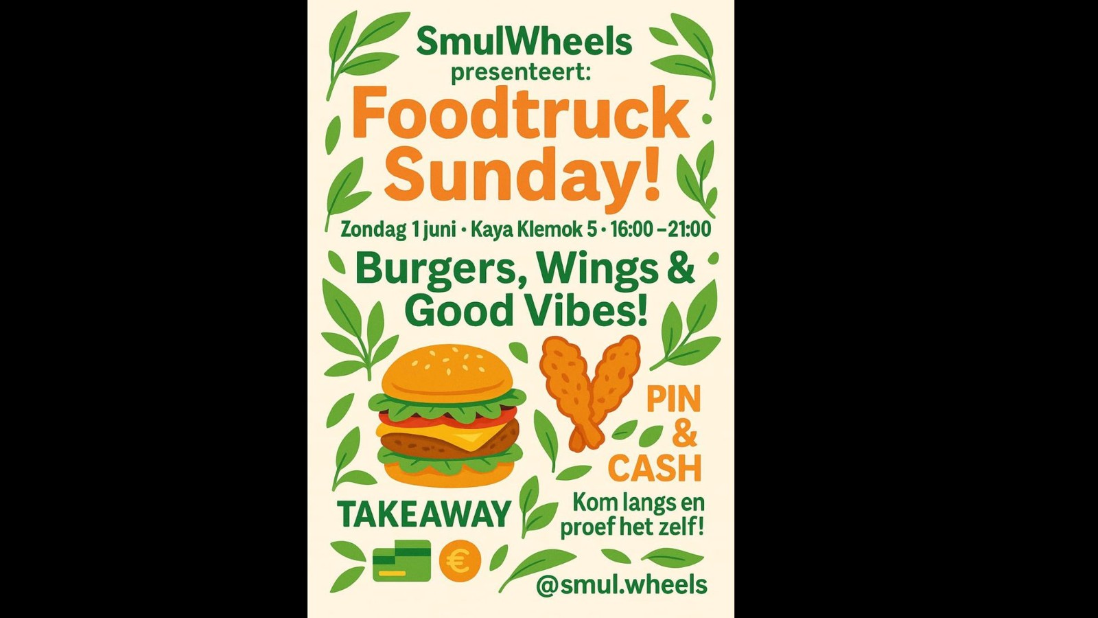 SmulWheels presents: Foodtruck Sunday - Image 1