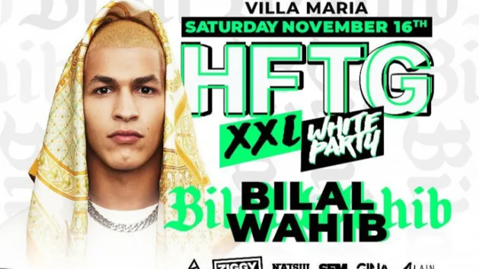 HFTG XXL - White Party with Bilal Wahib - Image 1