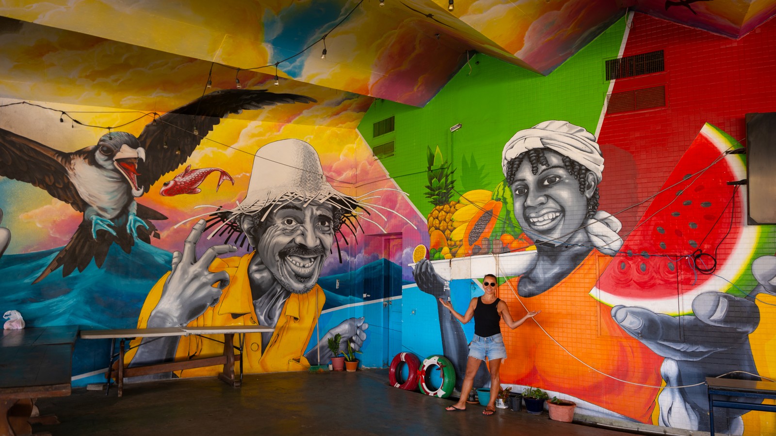 60. Wall Mural New Market - Image 2