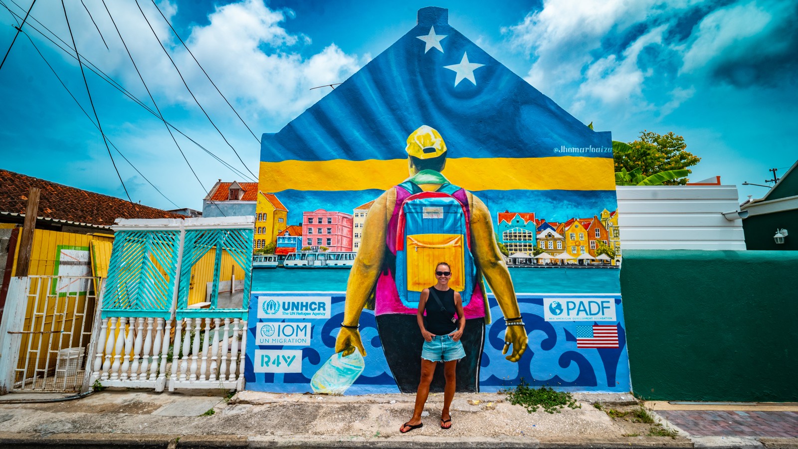 16. Backpacker Mural - Image 2