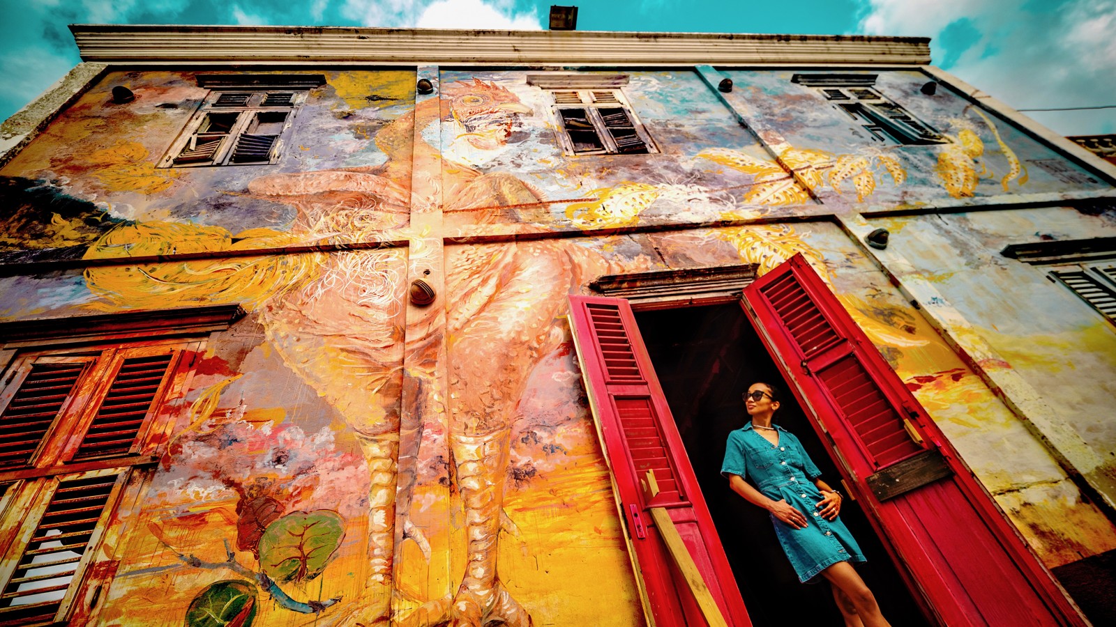 22. Naked Rooster/Chicken Wall - Image 1