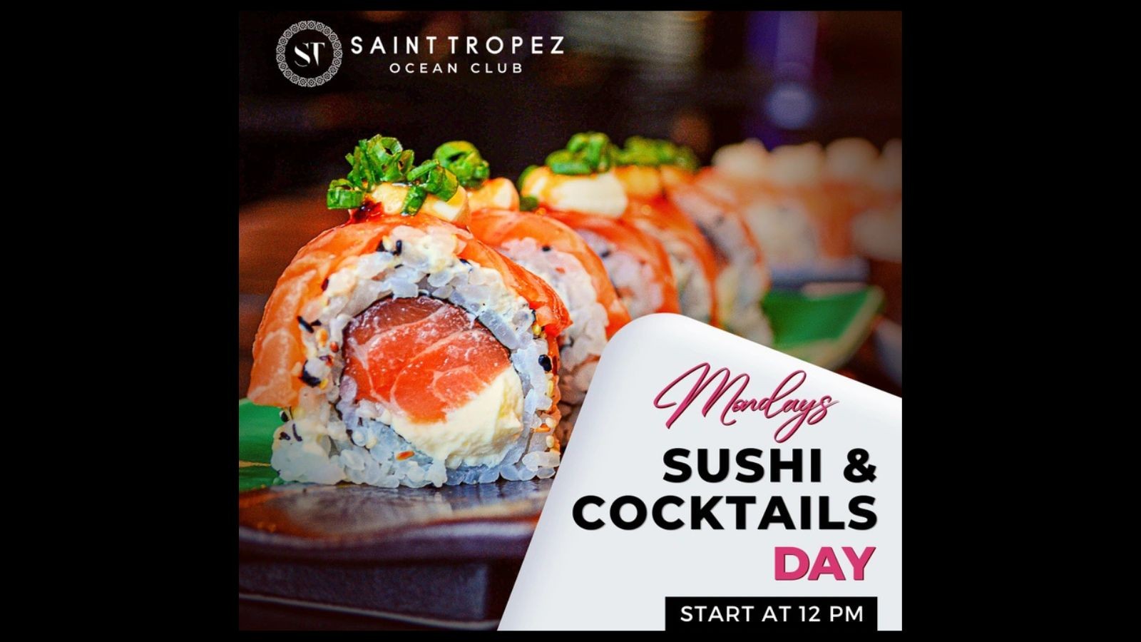 Monday Sushi & Cocktail Day! 🍣🍸 - Image 1