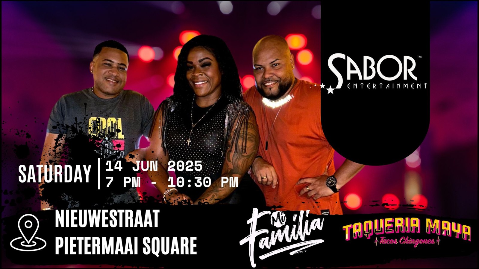 Sabor Entertainment Live at Nieuwestaat - Image 1
