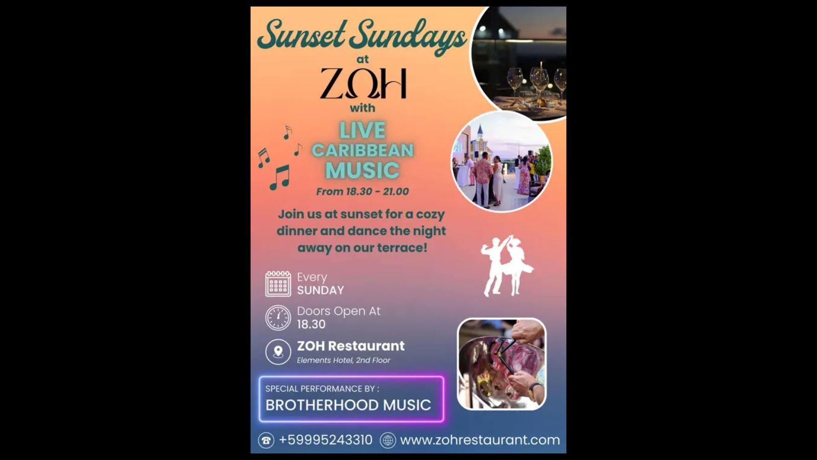 Sunset Sunday at ZOH Restaurant - Image 1